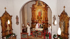 Hilde Boschert, für 25 Jahre Messnerin in Unterentersbach geehrt